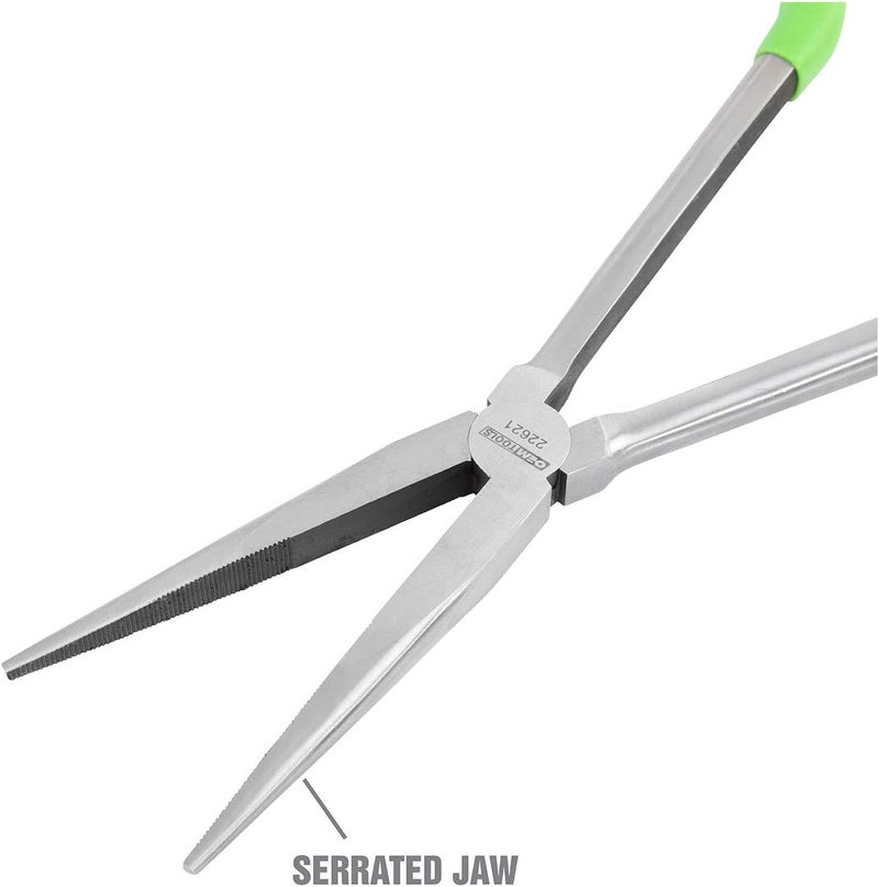 OEMTOOLS 22621 Needle Nose Pliers 11 Inch, Long Needle Nose Pliers, Rust Resistant, Heat-Treated Steel Construction, Automotive, Construction, and Jewelry Making Tools - Image 3